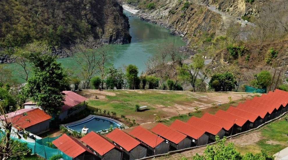 Ganga view Luxury Camping