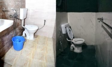 Attached Washroom with Camp at Shivpuri heights
