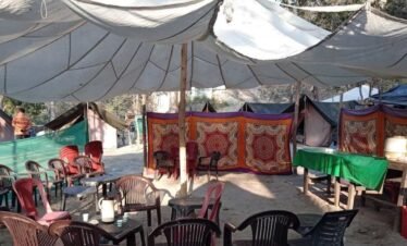 Beach Camp Sitting Area