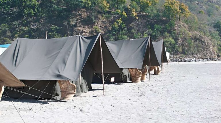 Beach Camping in Rishikesh