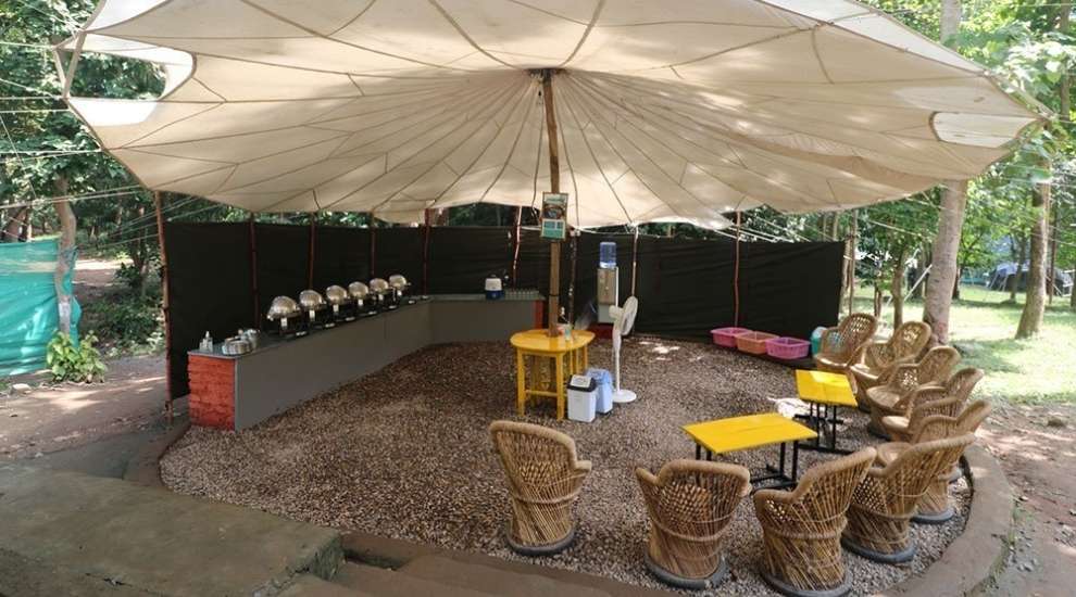 Camp Aquaterra Dinning Area