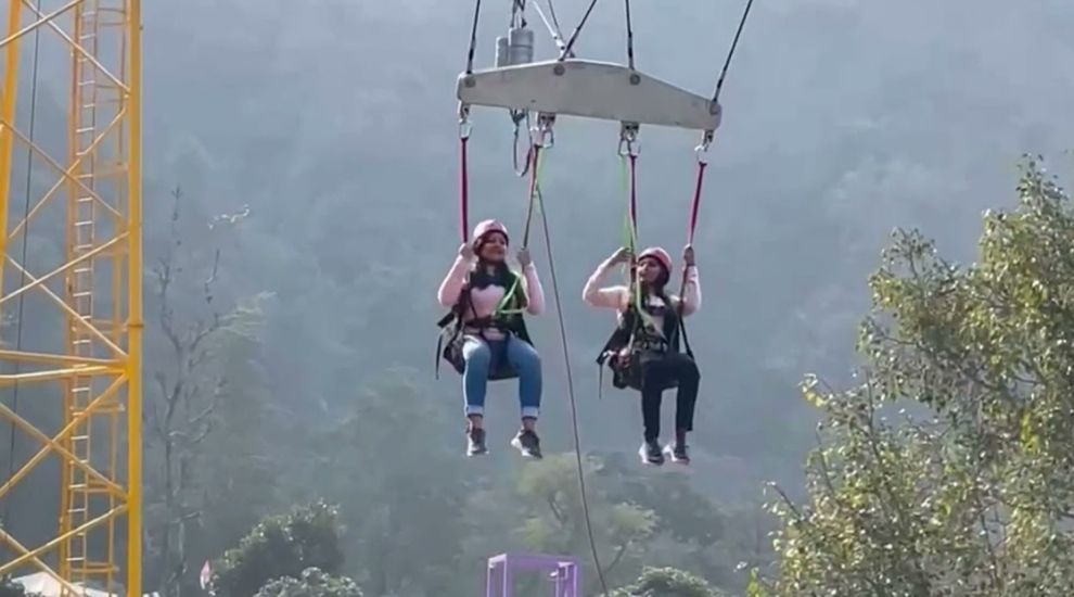 Giant Swing in Rishikesh