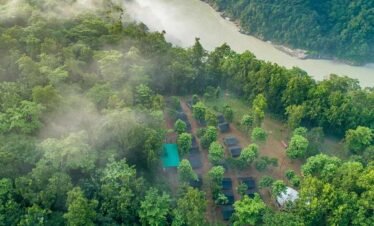 Jungle Camping with Ganga Panoramic View in Rishikesh