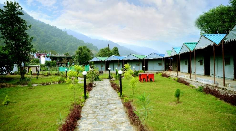 Shivpuri heights garden view