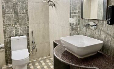Attached washroom at Nirvana Resort