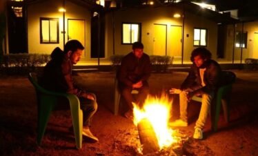 Bonfire at Euphoric Hostel & River Resort